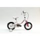 Neuzer BMX 12 Lány Fehér Pink 12" gyerek kerékpár